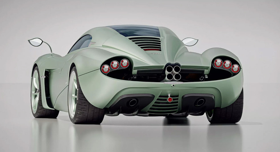 Pagani Codalunga Speedster: Retro remek-delo koje ide 350 na sat FOTO