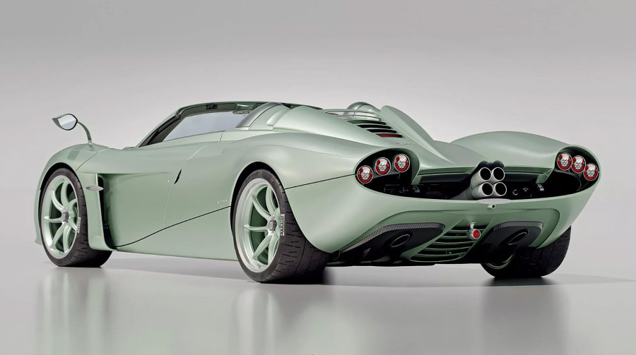 Pagani Codalunga Speedster: Retro remek-delo koje ide 350 na sat FOTO