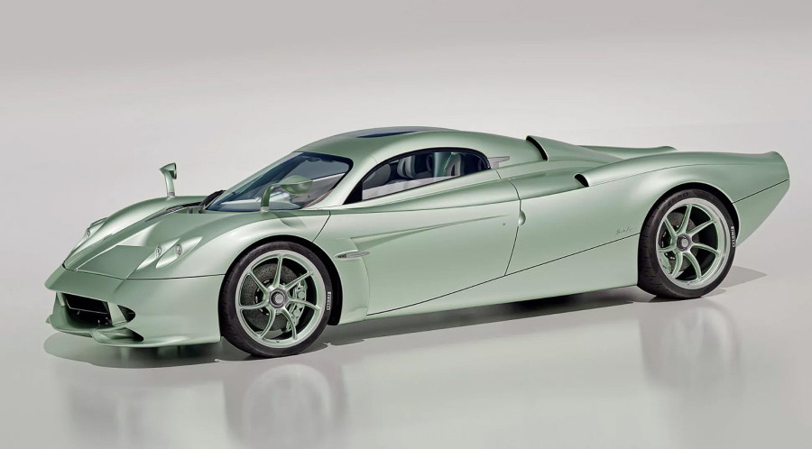 Pagani Codalunga Speedster: Retro remek-delo koje ide 350 na sat FOTO