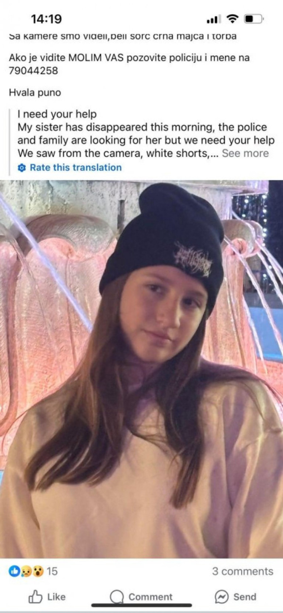 Pronađena devojčica iz Srbije koja je nestala na Malti: Oglasio se njen brat