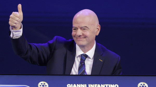Infantino likuje sa Tramp kule: "Počela je zlatna era fudbala"