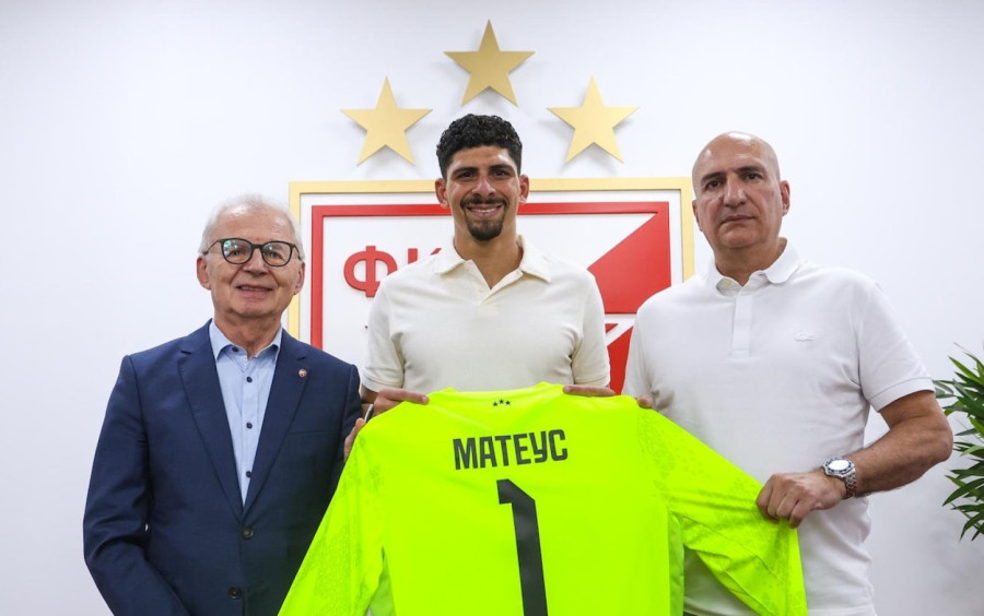 Upoznajte novog golmana Zvezde – Mateus je pričao za B92.sport