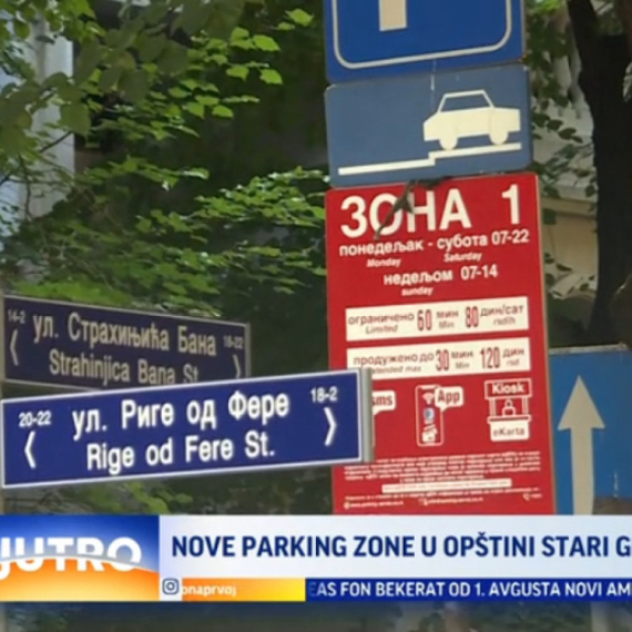 Od sada se naplaćuje i nedeljom: Potpuno nove zone parkiranja u centru Beograda VIDEO