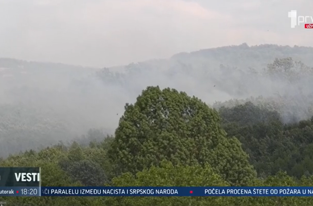 Kuršumlija pod vatrom: Novi požari u tri sela, traje vanredno stanje VIDEO