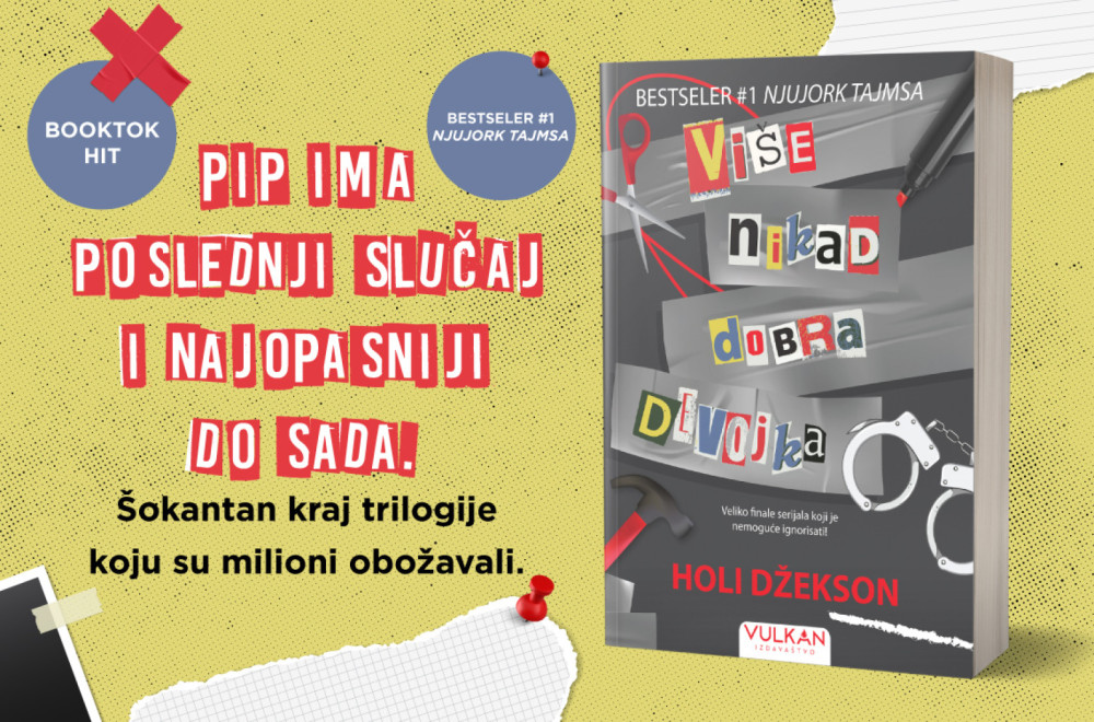 Novi šokantni roman Holi Džekson: "Više nikad dobra devojka" u prodaji