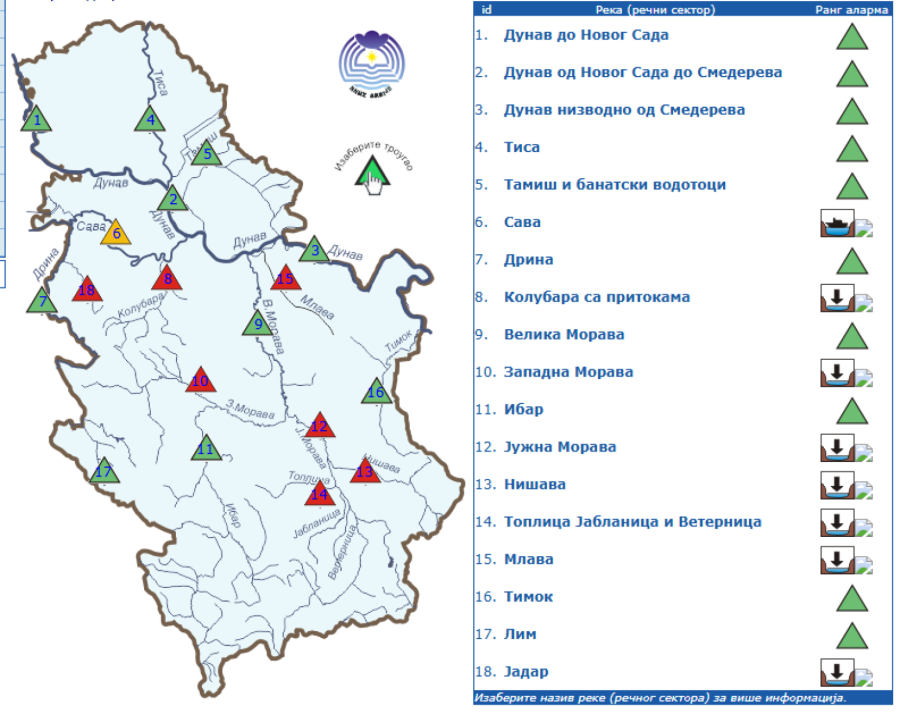 Rain falls on Serbia; RHMZ sounds alarms – strong gusts of wind, thunder and hail threaten