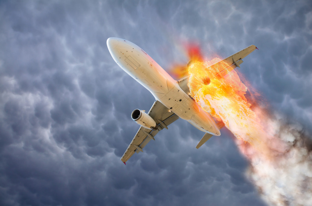 Drama: Zapalio se krcat Boing 767 VIDEO