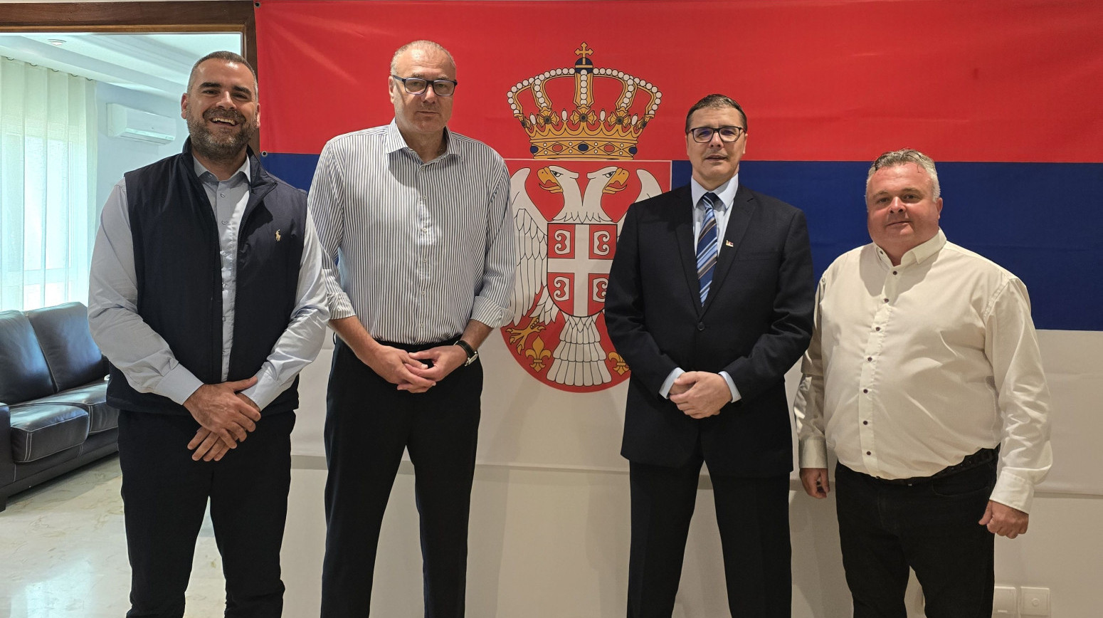 Prijem u ambasadi Srbije za delegaciju školskog sporta
