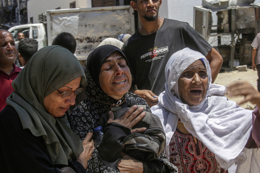 The situation in Gaza is a shame for humanity