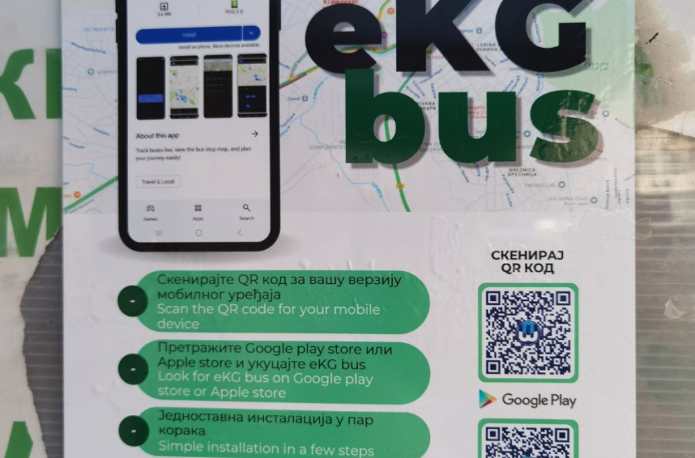Gradski prevoz u realnom vremenu uz eKG bus aplikaciju