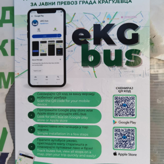 Gradski prevoz u realnom vremenu uz eKG bus aplikaciju