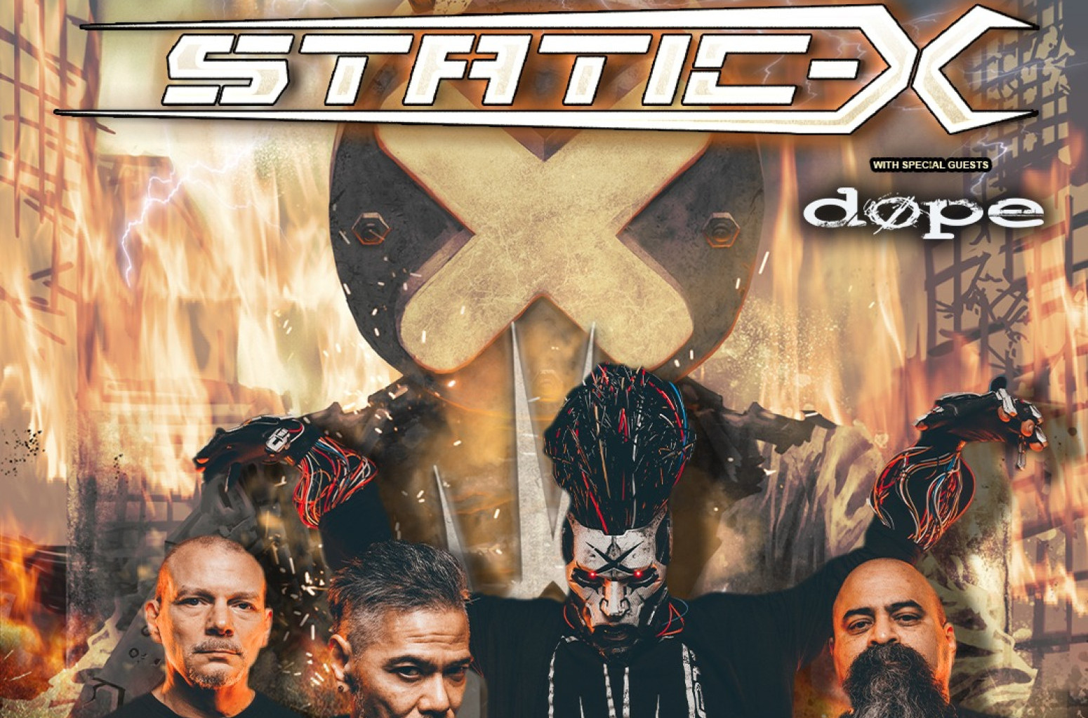 Static-X i DOPE ove subote na otvorenom u Luci Beograd, objavljena i satnica!
