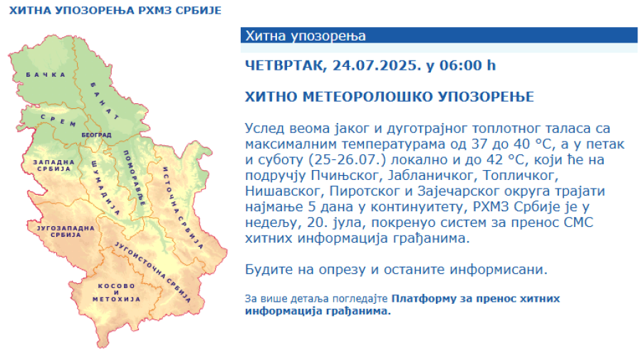 Spremite se; Građani Srbije hitno upozoreni: Oprezno!