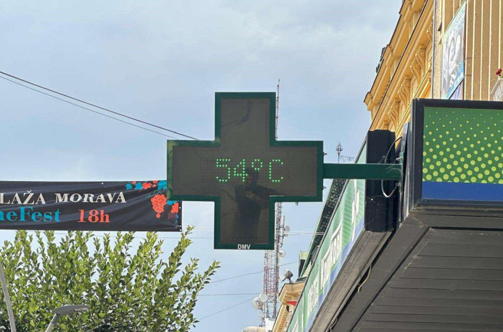 Gori Čačak: U centru izmerena 54 stepena