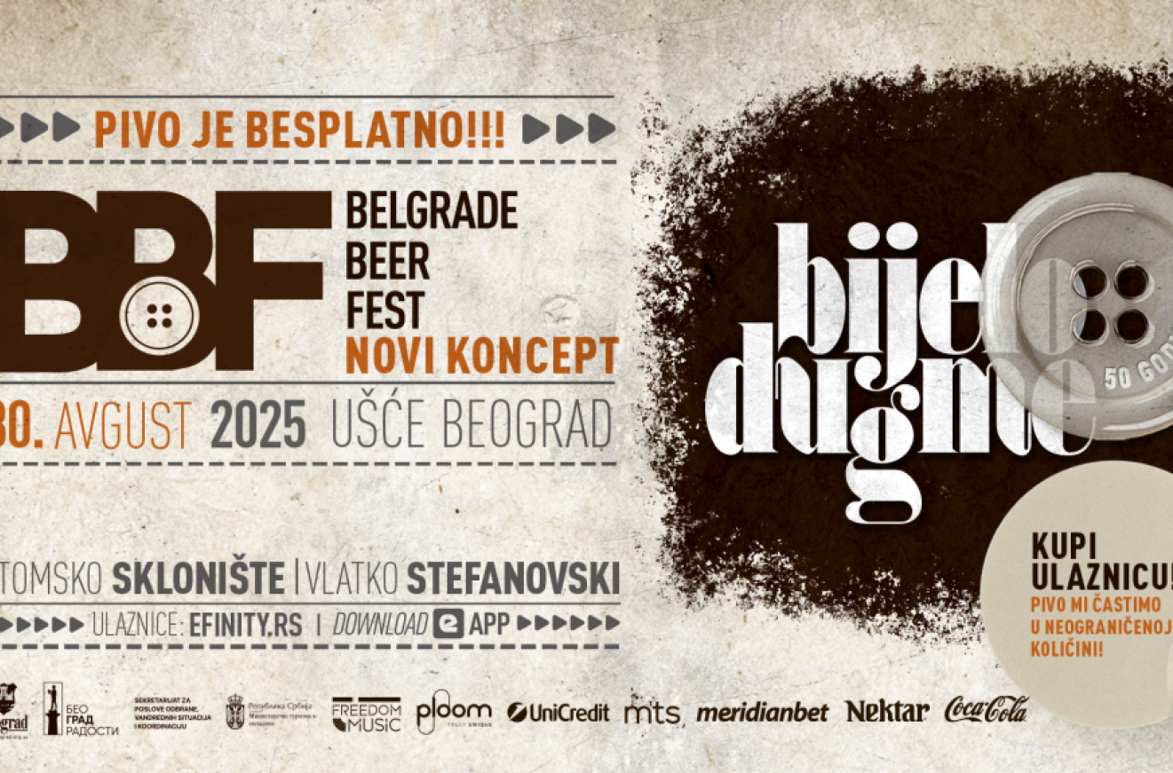 Od Balkana do Holivuda: Bijelo dugme slavi 50 godina karijere na Belgrade Beer Festu