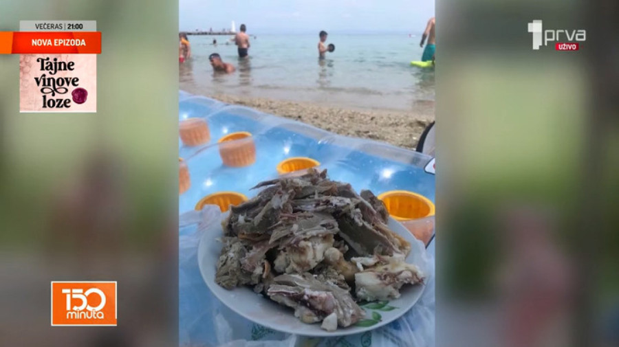 Aleksandar na more poneo celo jagnje: Isekli smo ga na terasi, sedam dana smo to jeli VIDEO