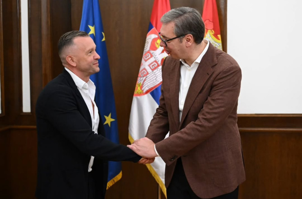 Vučić sa Sergejem Lomakinom: Prijatelj Srbije, razmenili smo mišljenja o važnosti sporta FOTO