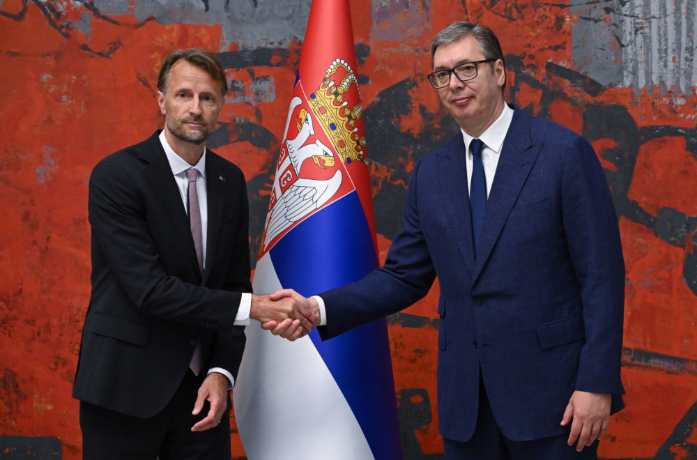 Vučić primio akreditivno pismo novog ambasadora EU; "Radujem se otvorenom dijalogu i plodonosnoj saradnji"