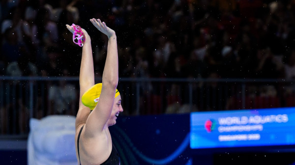 Australijska plivačica osvojila zlatnu medalju na Svetskom prvenstvu