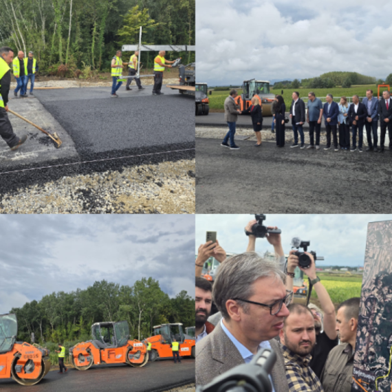 Evo kako izgleda brza saobraćajnica Slepčević-Badovinci FOTO