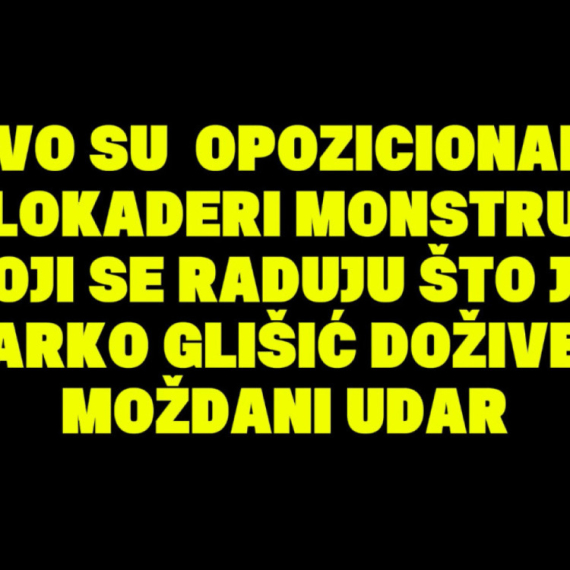 Raduju se što je Darko Glišić doživeo moždani udar VIDEO