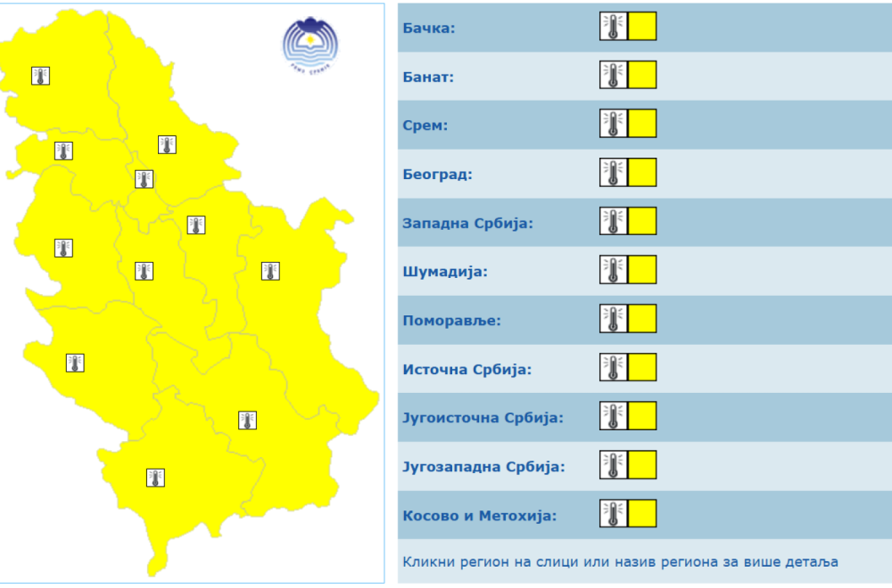 Spremite se – počinje; Ova vremenska prognoza se neće svima dopasti