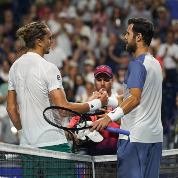 Debakl Zvereva, nikad bolji Šelton VIDEO