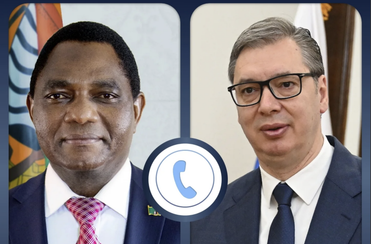 Vučić razgovarao sa predsednikom Zambije: EXPO je most prijateljstva između dva naroda