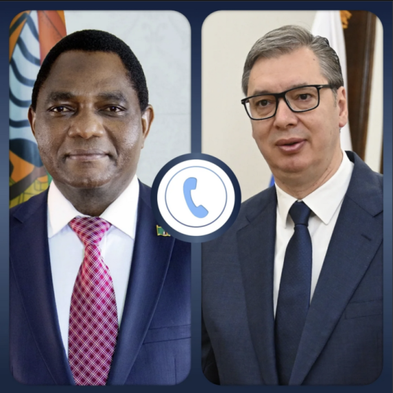 Vučić razgovarao sa predsednikom Zambije: EXPO je most prijateljstva između dva naroda