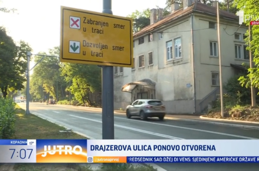 Puštena u saobraćaj Drajzerova ulica VIDEO
