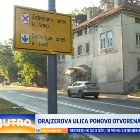 Puštena u saobraćaj Drajzerova ulica VIDEO