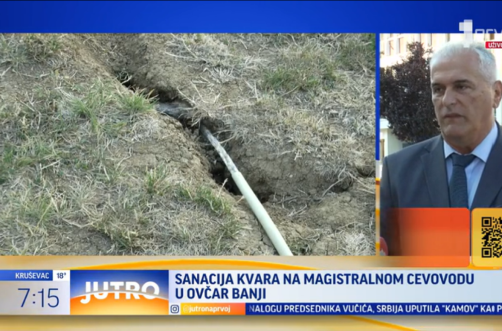 Počela hitna sanacija kvara na magistralnom cevovodu: Građani bez vode ceo dan VIDEO