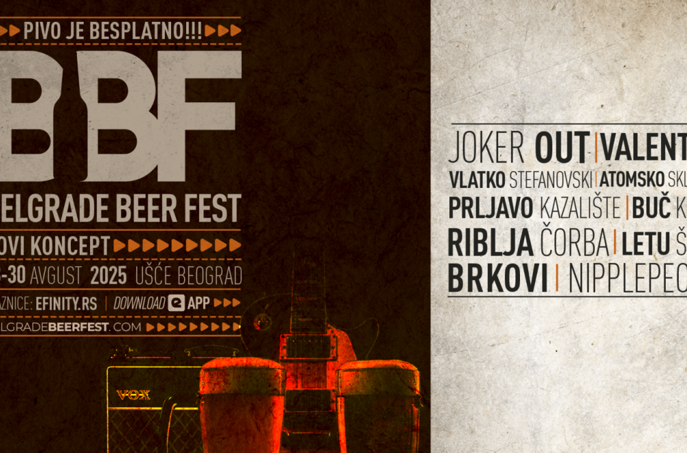 Od revolta do legende: Ex Yu rock scena živi na Belgrade Beer Festu 2025