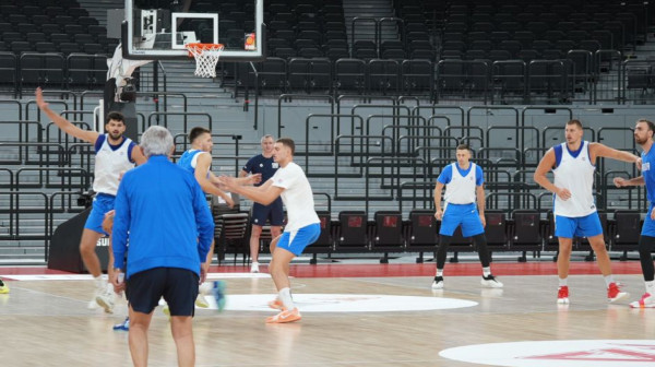 Srbija u Minhenu "upoznaje" rivale sa Evrobasketa VIDEO