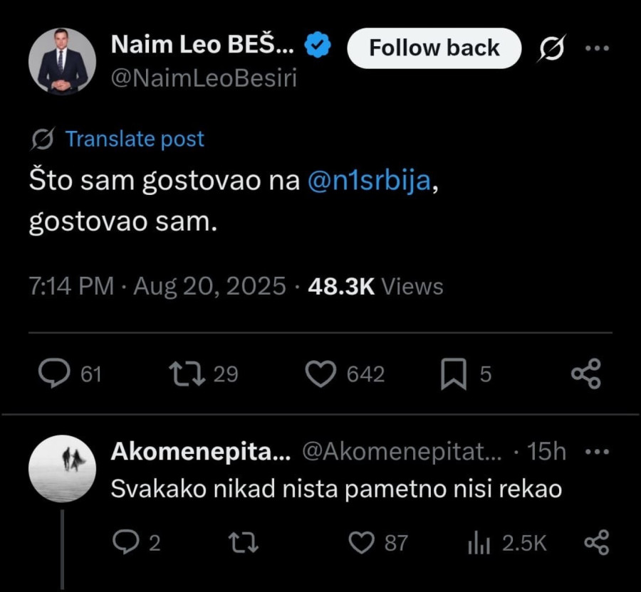 Polako se opraštaju od N1: Oglasio se i ideolog blokadera FOTO