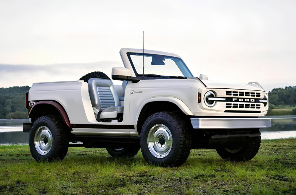 Retro, retro, retro! Novi Ford Bronco bez krova i vrata, spreman da pokori sve puteve FOTO