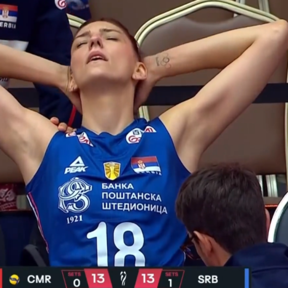 Užasne scene – Suze Tijane Bošković, zebnja u timu Srbije! FOTO