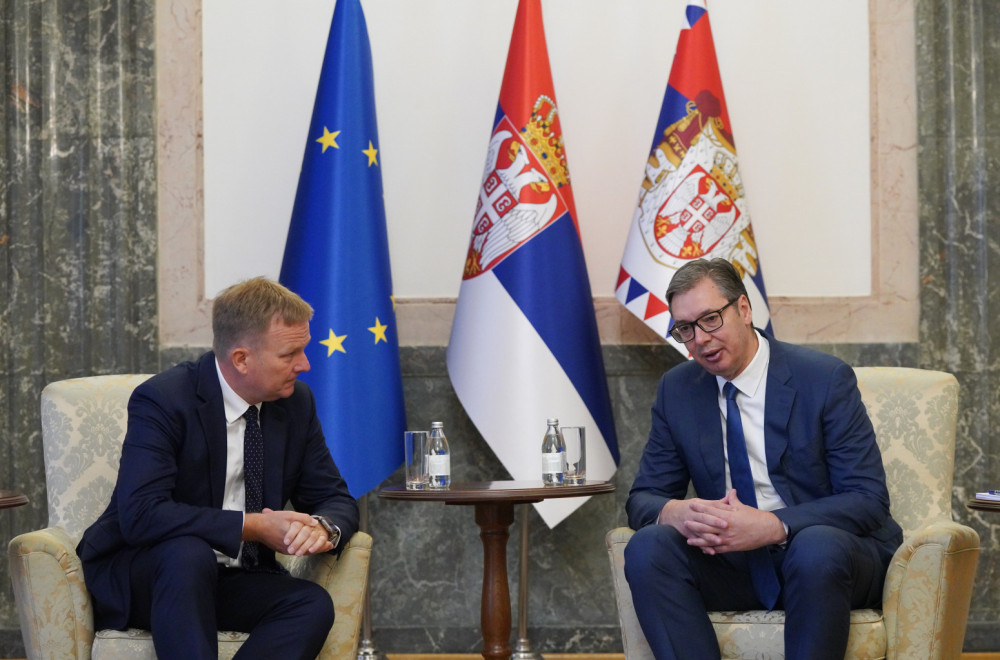 Vučić sa Sorensenom: Suštinski je važno da se dijalog vrati na obavezu formiranja ZSO i zaštitu Srba na KiM