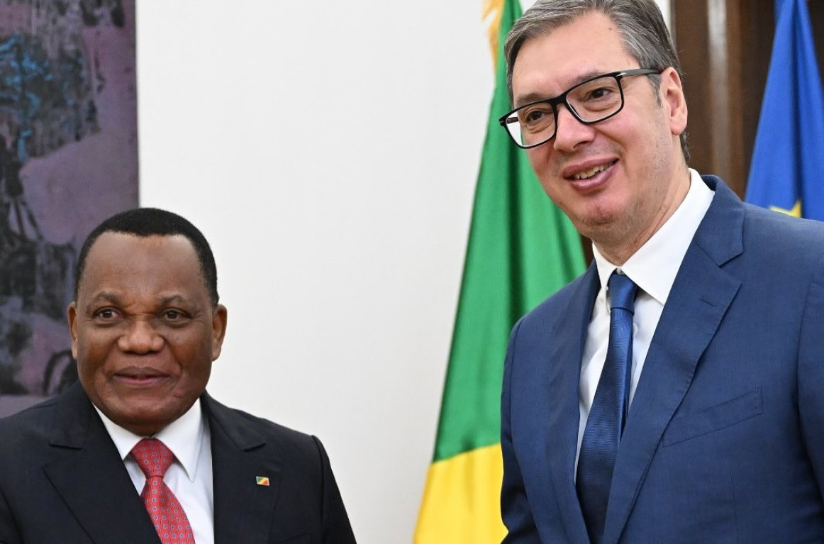 Vučić se sastao sa ministrom spoljnih poslova Republike Kongo: Naša budućnost je u međusobnoj saradnji FOTO