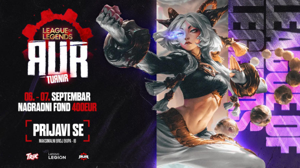 Ostalo je još nedelju dana da se prijavite za novi RUR LoL 5v5 turnir!