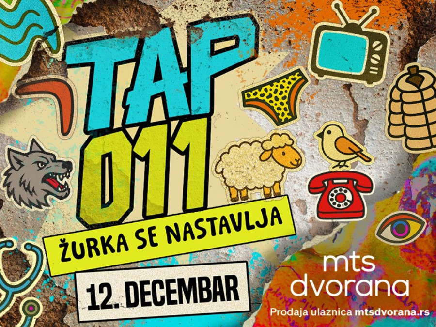 Pop legende 90-ih: Tap 011 ponovo u MTS Dvorani