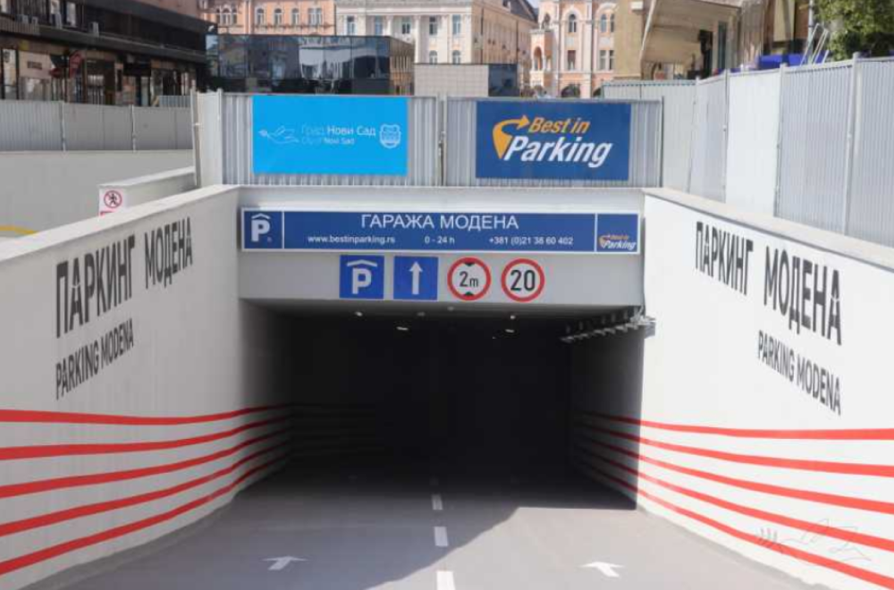 Otvorena nova podzemna garaža u centru grada FOTO
