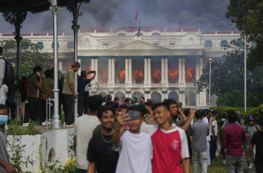 Chaos in Nepal: Color Revolutions Become Internet Revolutions; Bloody fists are an ominous sign