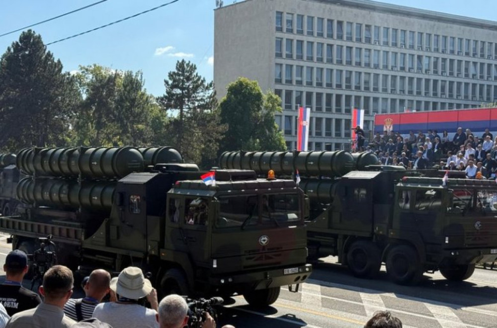 Moćan FK-3 koji čuva nebo Srbije na vojnoj paradi u Beogradu FOTO