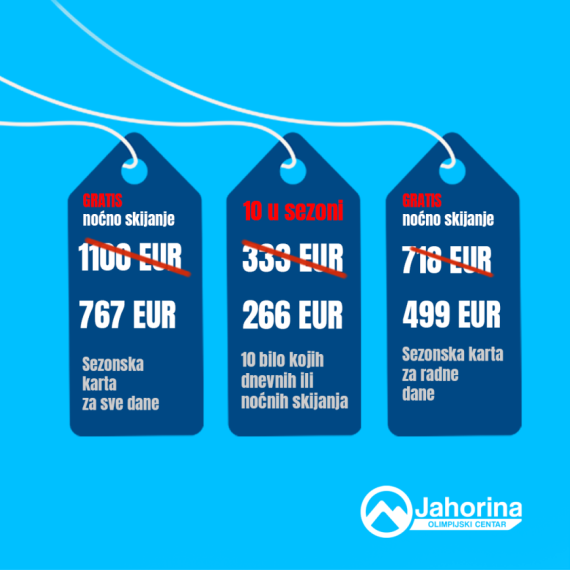 Stigao je SALE: Na Jahorini počela pretprodaja ski-karata uz velike popuste