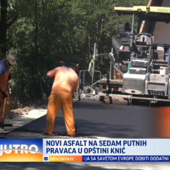 Radovi u punom jeku: Asfaltirano sedam putnih pravaca u ovoj opštini VIDEO