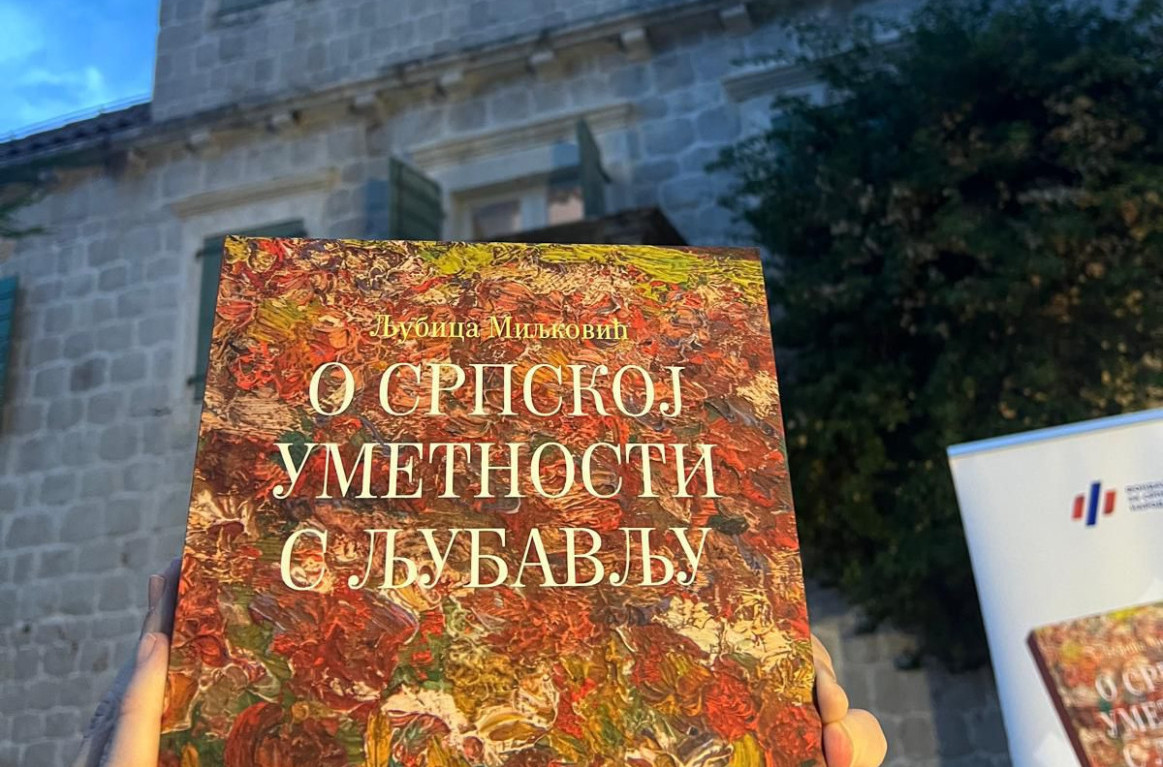 U Herceg Novom predstavljena knjiga "O srpskoj umetnosti s ljubavlju" Ljubice Miljković FOTO