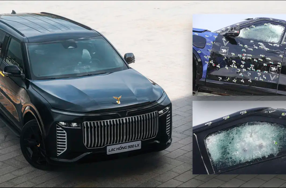 Ovaj luksuzni SUV izdržao je 400 laserski navođenih hitaca!
