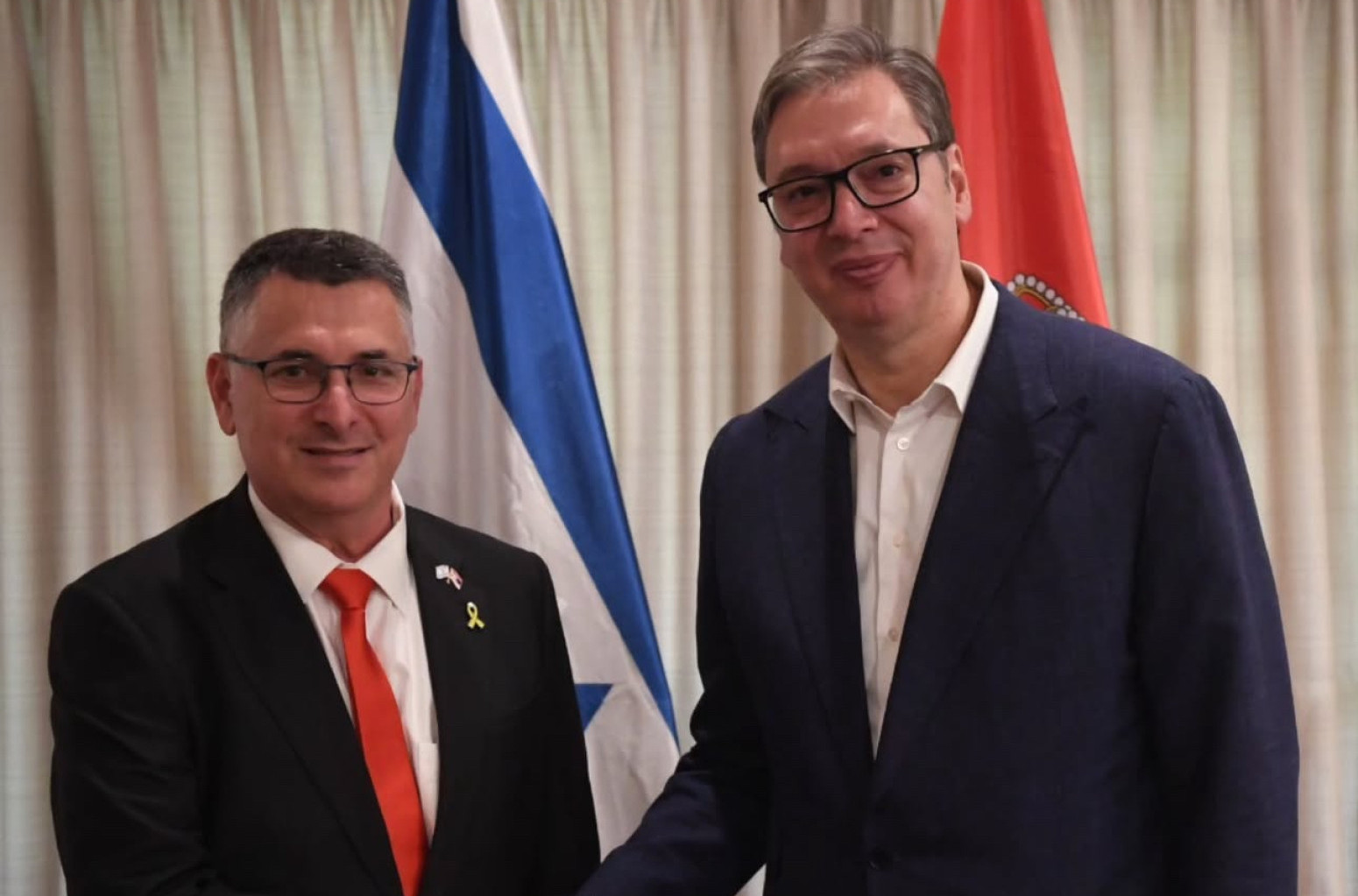 Ministar spoljnih poslova Izraela posle sastanka sa Vučićem: "Jedan od najimpresivnijih lidera u Evropi" FOTO