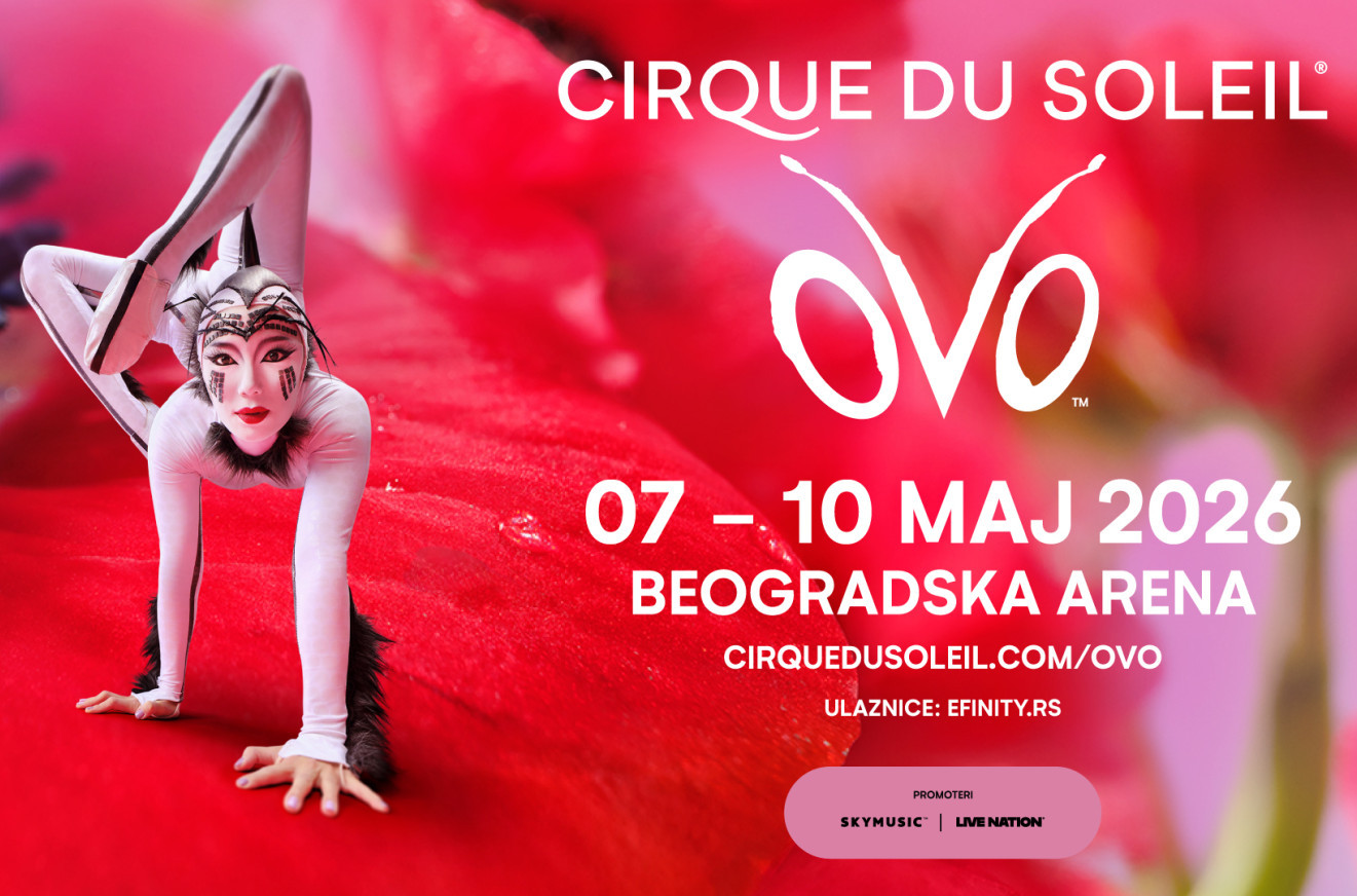 Ulaznice za najveću svetsku atrakciju Cirque du Soleil i predstavu "OVO" od danas u prodaji